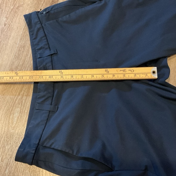 Lululemon - Commission Classic Fit Flat Front Pants - Navy Blue - Men’s 32x32 - Picture 14 of 16